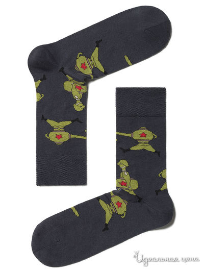 Носки БЧК, цвет темно-серый