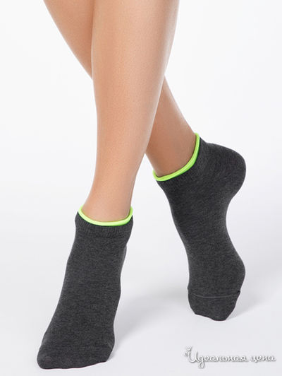 Носки CONTE, цвет темно-серый