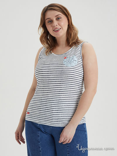 Майка BARMARISKA, цвет темно-синий