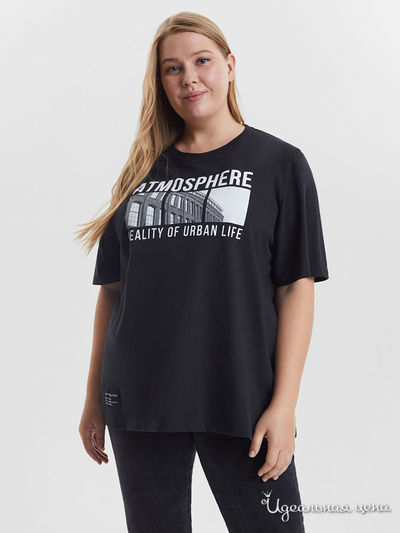 Футболка BARMARISKA, цвет черный