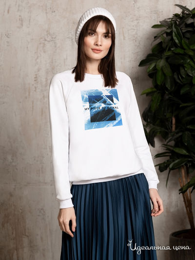 Свитшот BARMARISKA, цвет белый