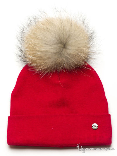 Шапка Vera Victoria Vito, цвет красный