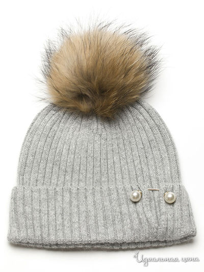 Шапка Vera Victoria Vito, цвет серый
