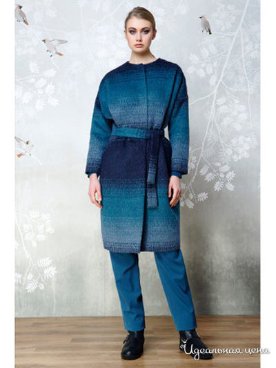 Пальто VonFlaibach, цвет бирюзовый