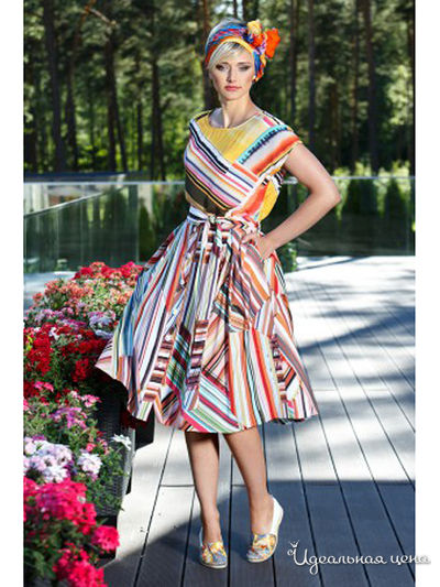 Блуза VonFlaibach, цвет мультиколор