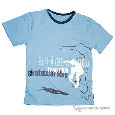 Футболка Arcado, цвет цвет голубой