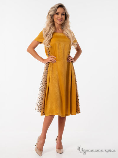 Платье Wisell, цвет желтый