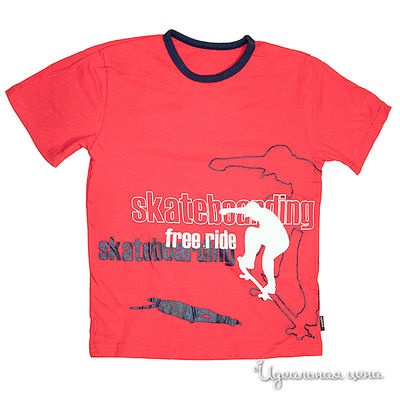 Футболка Arcado, цвет цвет красный