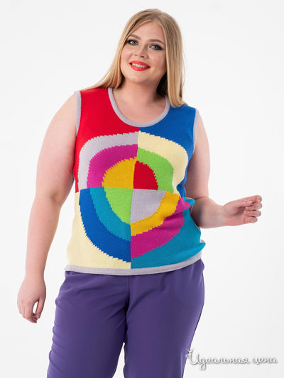 Топ Wisell, цвет мультиколлор