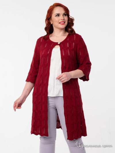 Кардиган Wisell, цвет бордовый