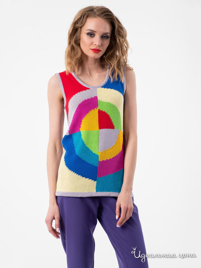 Топ Wisell, цвет мультиколлор