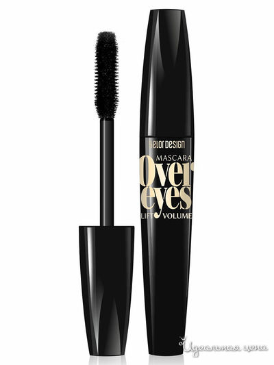 Тушь для ресниц объемная Overeyes, BelorDesign, цвет черный