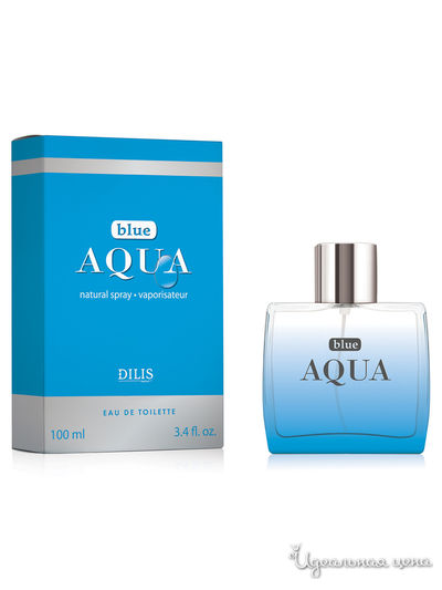 Туалетная вода для мужчин Blue Aqua, 100 мл, Dilis, цвет Мультиколор