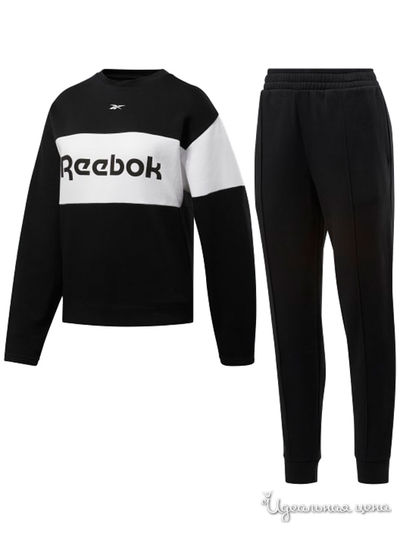 Костюм спортивный REEBOK, цвет черный