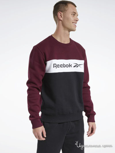 Свитшот REEBOK, цвет коричневый