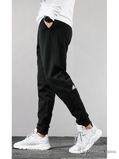 Брюки Adidas, цвет черный