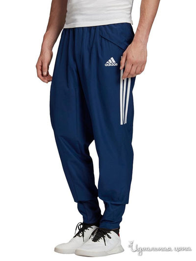 Брюки Adidas, цвет темно-синий