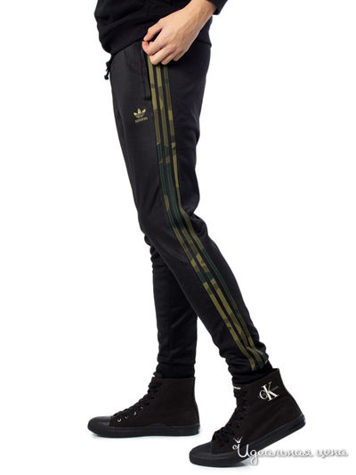 Брюки Adidas, цвет черный