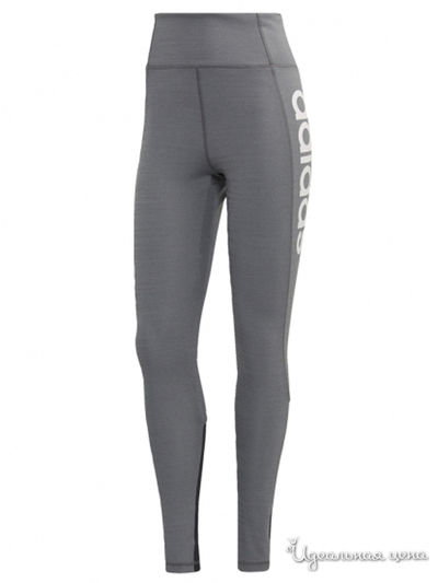 Леггинсы Adidas, цвет серый