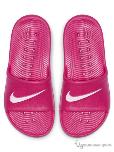 Шлепанцы Nike для девочки, цвет розовый