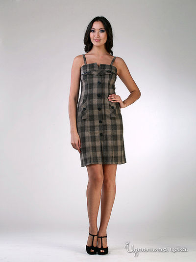 Платье Fleuretta, цвет цвет бежевый / серый