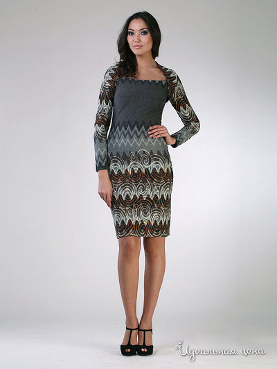 Платье Fleuretta, цвет цвет серый