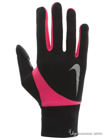 Перчатки Nike, цвет черный, розовый