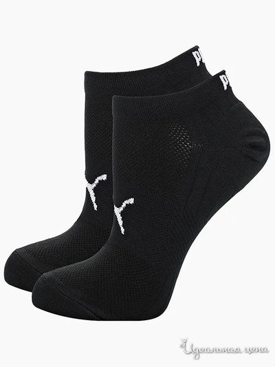 Носки, 2 пары Puma, цвет черный