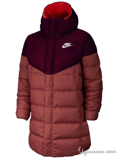 Куртка Nike, цвет бордовый
