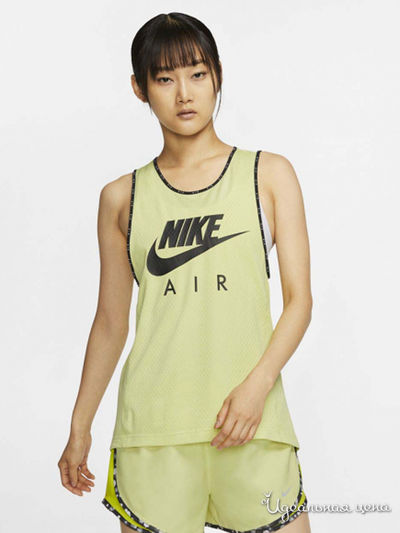 Майка Nike, цвет желтый