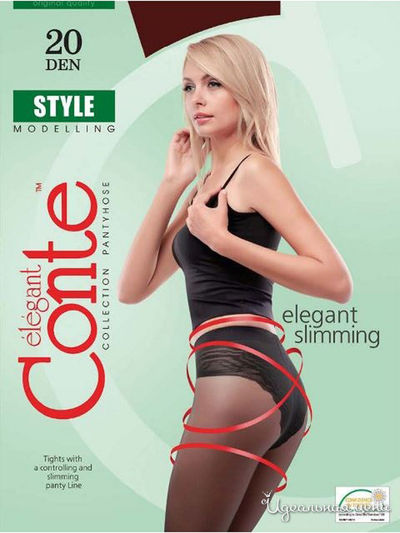 Колготки, 20 den CONTE, цвет mocca