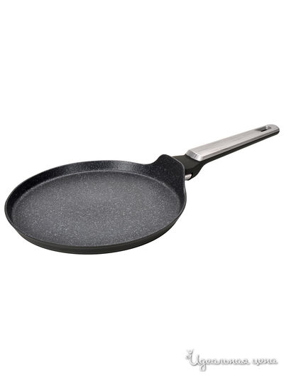 Сковорода блинная, 24 см Regent, цвет серый, темно-серый