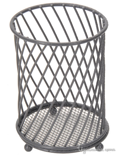 Подставка для столовых приборов, 10х10х14 см Regent, цвет серый