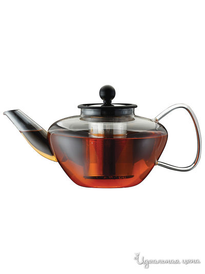 Чайник заварочный с ситечком, 1,5 л Regent, цвет прозрачный