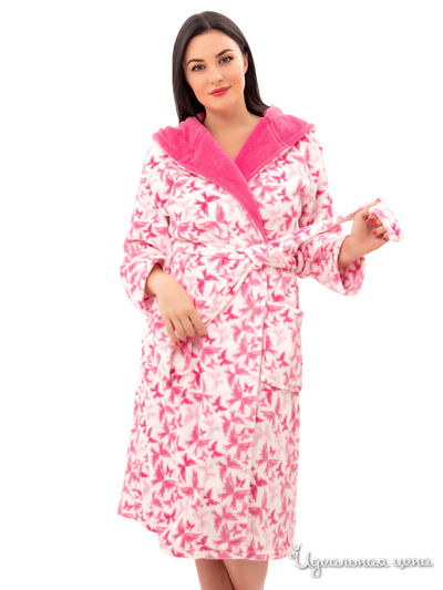 Халат Primaverina, цвет розовый