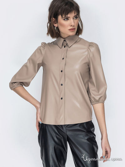 Рубашка Dressa, цвет бежевый