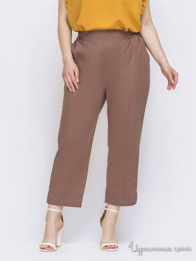 Брюки Dressa, цвет коричневый