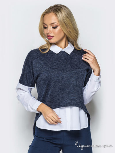 Кофта Dressa, цвет синий