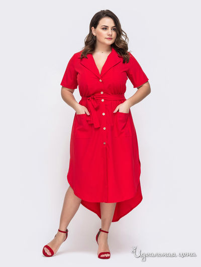 Платье Dressa, цвет красный