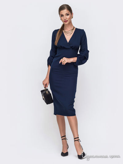 Платье Dressa, цвет темно-синий