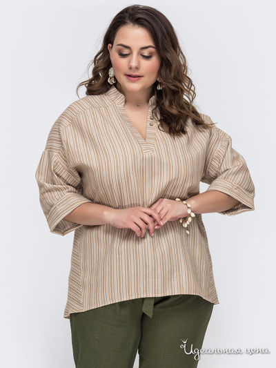 Рубашка Dressa, цвет бежевый