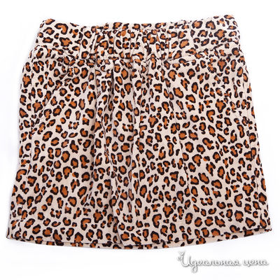 Юбка Gulliver, цвет принт леопард