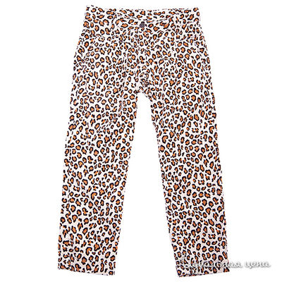 Брюки Gulliver, цвет принт леопард