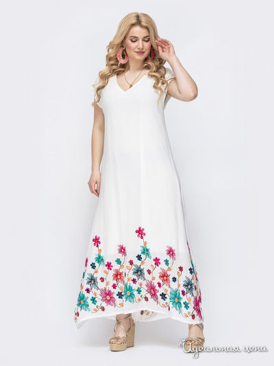 Платье Dressa, цвет белый