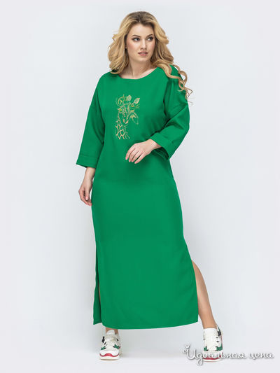 Платье Dressa, цвет зеленый