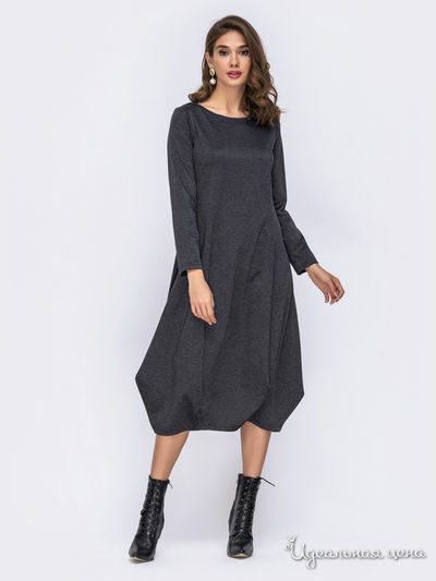 Платье Dressa, цвет серый