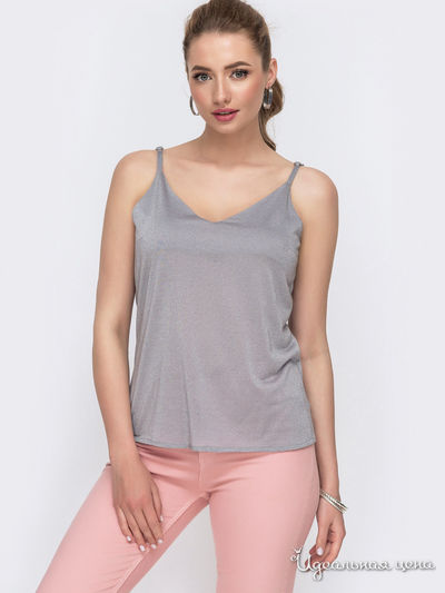 Майка Dressa, цвет серый