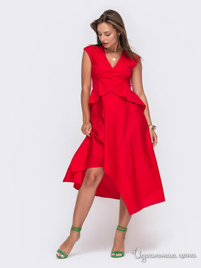 Платье Dressa, цвет красный