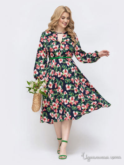 Платье Dressa, цвет темно-синий