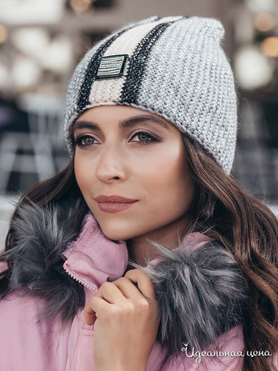 Шапка Dressa, цвет серый